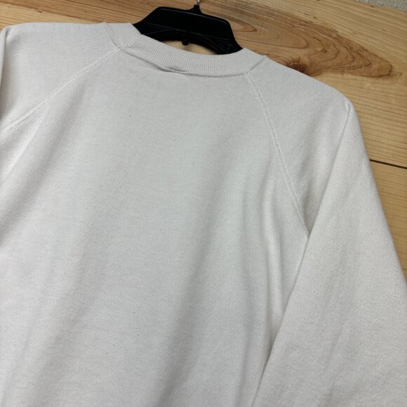 Vintage Nursing Sweatshirt Womens XL White Crewneck Nurse Nurses 90s - Picture 11 of 12